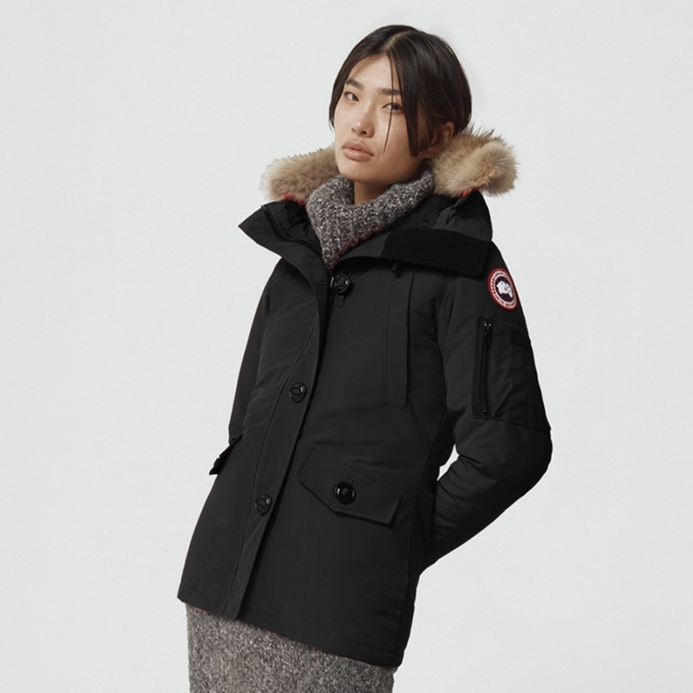 Canada Goose Classic Black Snow Jacket - Montebello Parka